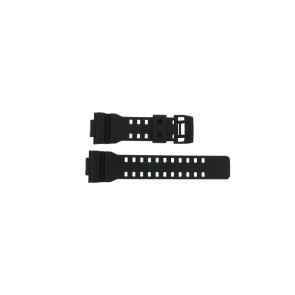 Horlogeband Casio GA-700 (10536683) Rubber Zwart