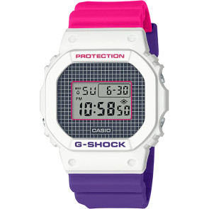 Horlogeband Casio DW-5600THB-7.10599088 Silicoon Bi-Color 16mm