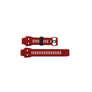 Horlogeband Casio GBD-H1000 / GBD-H1000-4 Rubber Rood 21mm