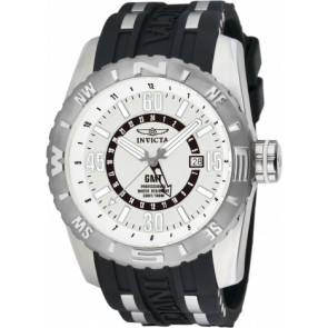 Horlogeband Invicta 10681.01 Rubber Zwart