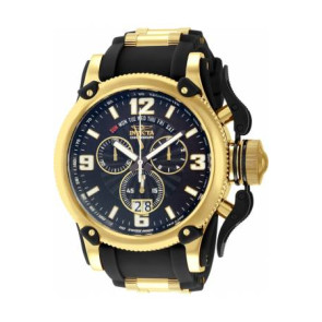 Horlogeband Invicta 12435 / 12435-01 Silicoon Zwart