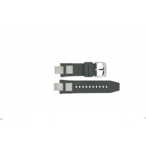 Invicta horlogeband 1382.01 Rubber Grijs 16mm
