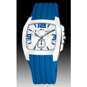 Lotus horlogeband 15317-8 Rubber Blauw