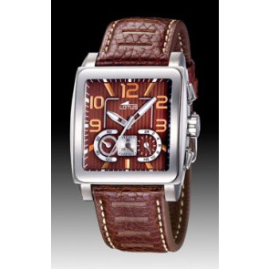 Horlogeband Lotus 15532-5 Leder Bruin 26mm