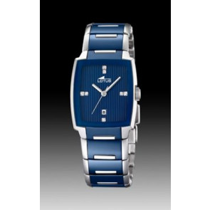 Horlogeband Lotus 15591 BL Keramiek Blauw