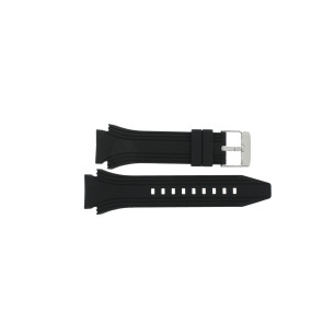 Horlogeband Lotus 15754 / 15755 / 15756-1 / 15756-F Rubber Zwart 22mm