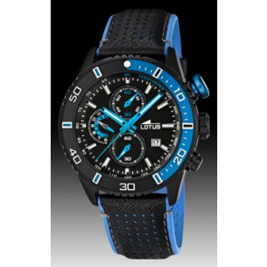 Horlogeband Lotus 15790-2 Kunststof/Plastic Zwart