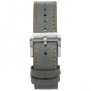 Horlogeband Prisma 1591 Leder Grijs 22mm