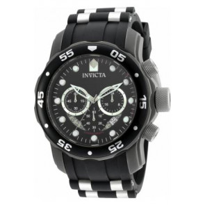 Horlogeband Invicta 20463 Rubber Zwart