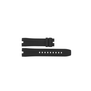 Horlogeband Lotus 18189-2 / 18192-3 Rubber Zwart 22mm
