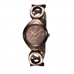 Horlogeband Esprit ES108072004 Staal Bruin 4mm