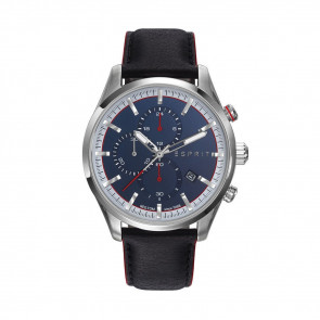 Horlogeband Esprit ES108391005 Leder Zwart 24mm