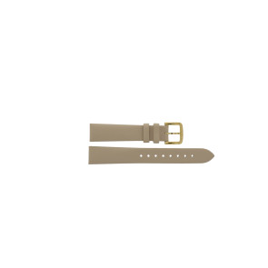 Horlogeband Kate Spade New York 1YRU0484 Leder Beige 16mm