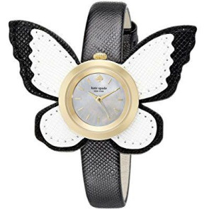 Horlogeband Kate Spade New York 1YRU0810 Leder Zwart