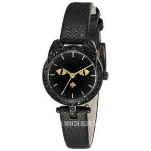 Horlogeband Kate Spade New York 1YRU0817 Leder Zwart