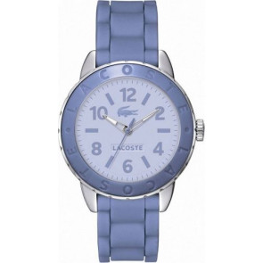 Lacoste horlogeband 2000687 / LC-54-3-29-2310 Rubber Lichtblauw 18mm