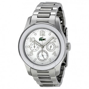 Lacoste horlogeband LC-11-3-29-2337 / 2000718 Staal Zilver 20mm
