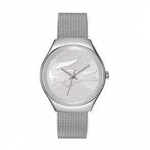 Lacoste horlogeband 2000810 / LC-71-3-14-2469 Staal Zilver 18mm