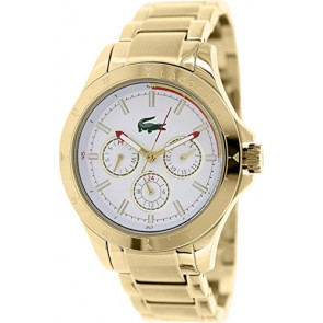 Lacoste horlogeband 2000841 / LC-74-3-34-2500 Staal Doublé 18mm