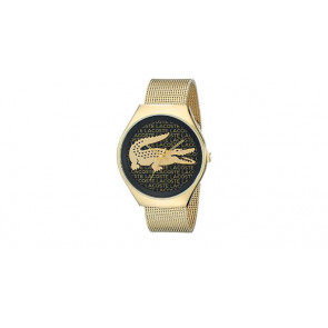 Lacoste horlogeband 2000873 / LC-71-3-34-2470 Staal Doublé 18mm