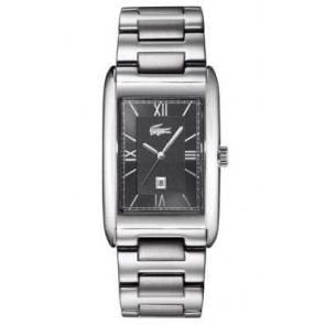Lacoste horlogeband 2010353 / LC-13-1-14-0044 / 2010354 Staal Zilver 23mm