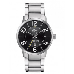 Horlogeband Lacoste 2010494 / 2010495 / 2010510 / LC-44-1-14-2212 Staal 24mm