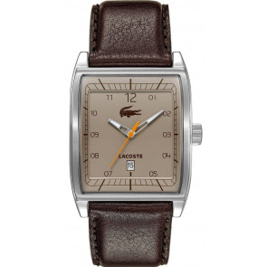 Horlogeband Lacoste 2010561 / LC-50-1-14-2254 Leder Bruin 25mm