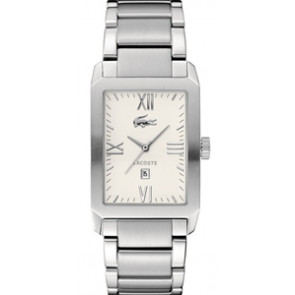 Lacoste horlogeband 2010591 / LC-55-1-14-2288 Staal Staal / RVS 22mm