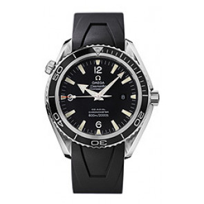 Horlogeband Omega 29005091.98000145 Rubber Zwart 22mm