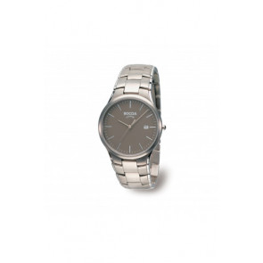 Boccia horlogeband 3512-02 Titanium Staal / RVS 17mm