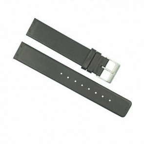 Horlogeband Skagen 355LSLB Leder Zwart 22mm