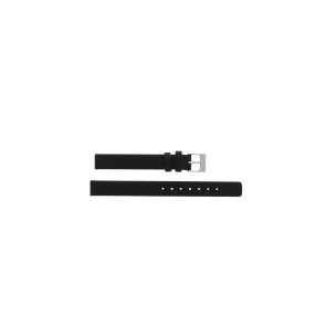 Horlogeband Skagen 358XSSLBC / 271SSLB / 358XSSLB / 358XSSLBB / 358XSSLBD Leder Zwart 12mm