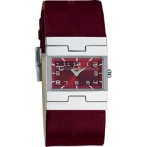 Horlogeband Dolce & Gabbana 3719251493 Leder Bordeaux