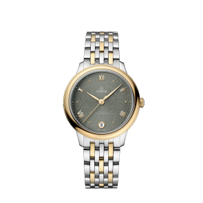 Horlogeband Omega 020DBZ015105 / 43420342010001 / De Ville Staal Bi-Color