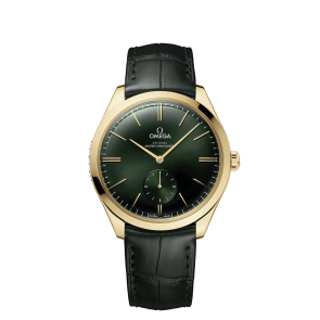 Horlogeband Omega 032Z016390 / 43553402110001 / De Ville Krokodillenleer Groen 20mm