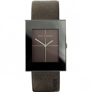 Horlogeband Rolf Cremer 502709 Leder Taupe 22mm