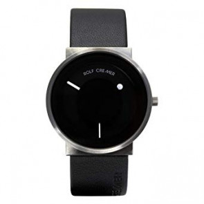 Horlogeband Rolf Cremer 504007-PUR Leder Zwart 20mm