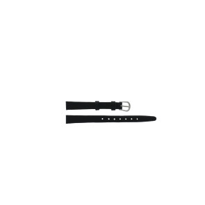 Horlogeband Universeel B105 Leder Zwart 10mm