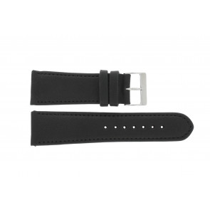 Horlogeband Universeel 61215B.10.22 Leder Zwart 22mm