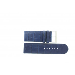 Horlogeband Universeel 61248B.55.28 Leder Blauw 28mm