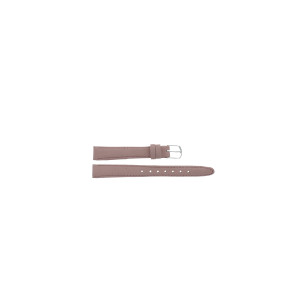 Horlogeband Universeel C716 Leder Roze 12mm
