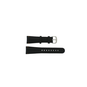 Horlogeband Hugo Boss 659302084 / 1512307 / 1512308 / HB-33-1-14-2081 Leder Zwart 24mm