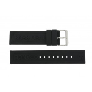 Hugo Boss horlogeband 659302252 / HB.116.1.29.2267 / 1512543 Rubber Zwart 22mm