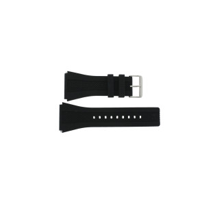 Horlogeband Hugo Boss 659302362 / 1512697 / 1512705 Rubber Zwart 31mm