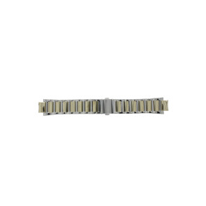 Horlogeband Tommy Hilfiger 679001110 / 1110 / TH-201-3-20-1371 Roestvrij staal (RVS) Bi-Color 13mm