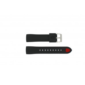 Horlogeband Ferrari SF.02.1.29.0007 / 689300011 Rubber Zwart 22mm