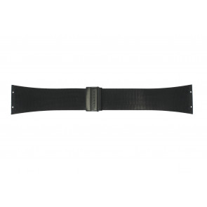 Horlogeband Skagen 696XLTBB Titanium Zwart 30mm