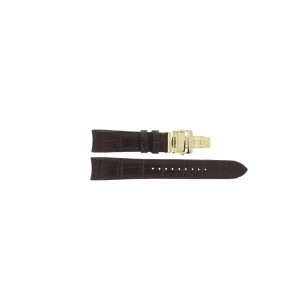 Horlogeband Seiko 6A32-00Y0 / 5D88 0AG0 / SNQ144P1 /L0C8012K0 Leder Bruin 21mm