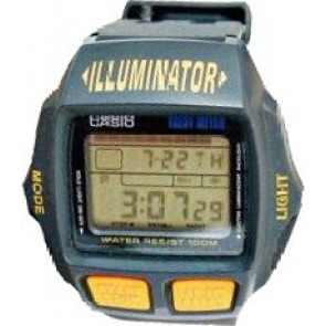 Casio horlogeband 70630975 Kunststof Zwart 19mm