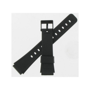 Casio horlogeband 70635749 Kunststof Zwart 19mm